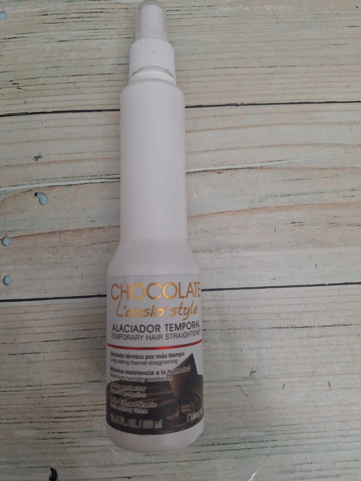 TEMPORARY HAIR STRAIGHTENER L’ASSIO STYLE CARE SHAMPOO 10.1OZ CHOCOLATE