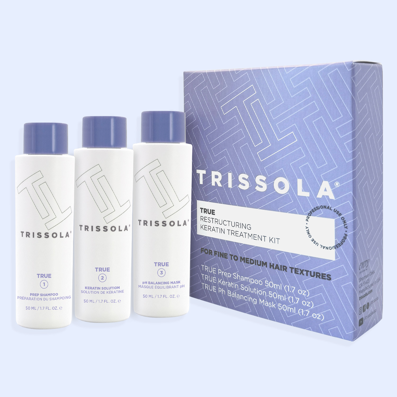 Trissola Solo True Keratin Treatment Kit