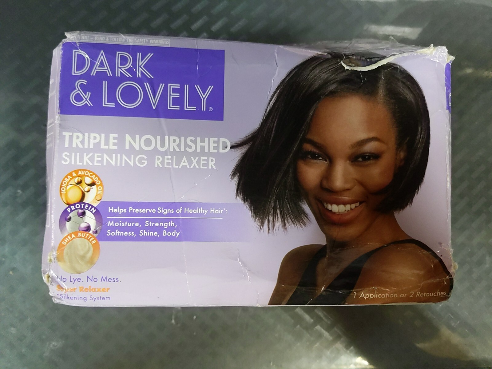 SoftSheen-Carson Dark & Lovely Triple Nourished Silkening No-Lye Relaxer #L10