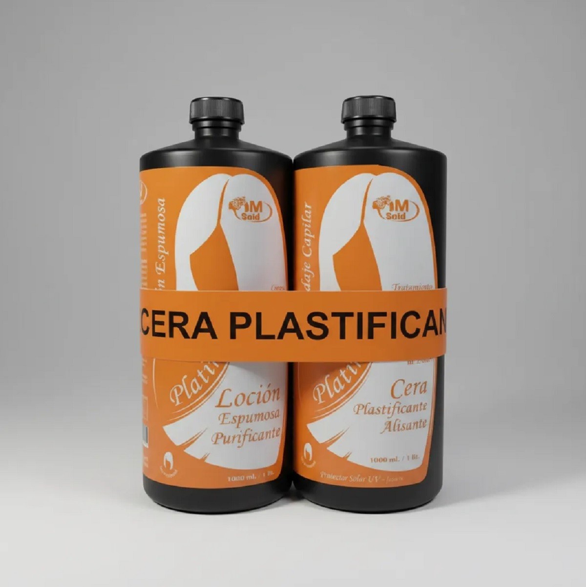 Plastifying Hair Surgery Cold Wax 1L Kit Professional Keratin Straightening