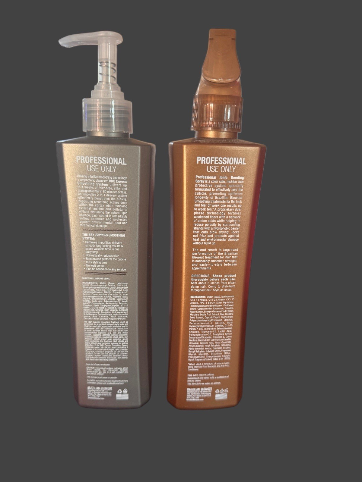 Brazilian Blow Out Express BBX System 12oz Professional Use Only