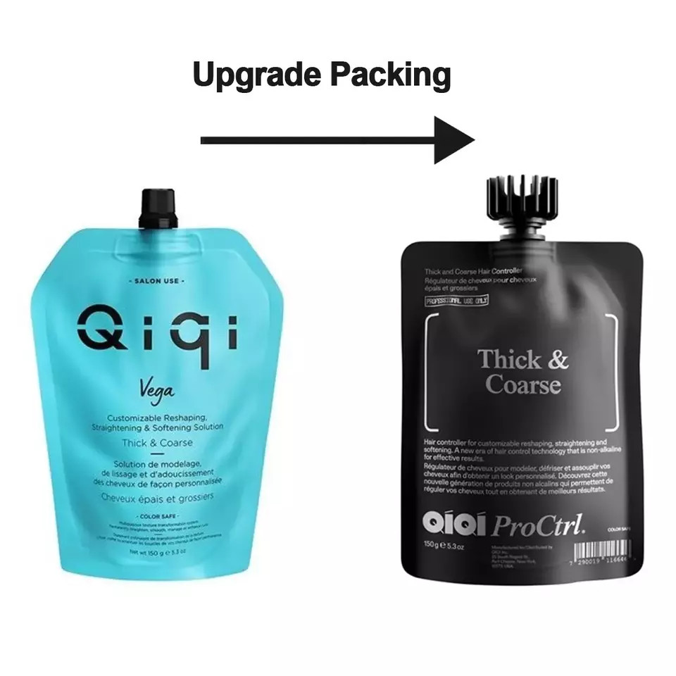 NEW Qiqi Vega Permanent Hair Straightening Cream 150g – For Thin & Damaged Hair