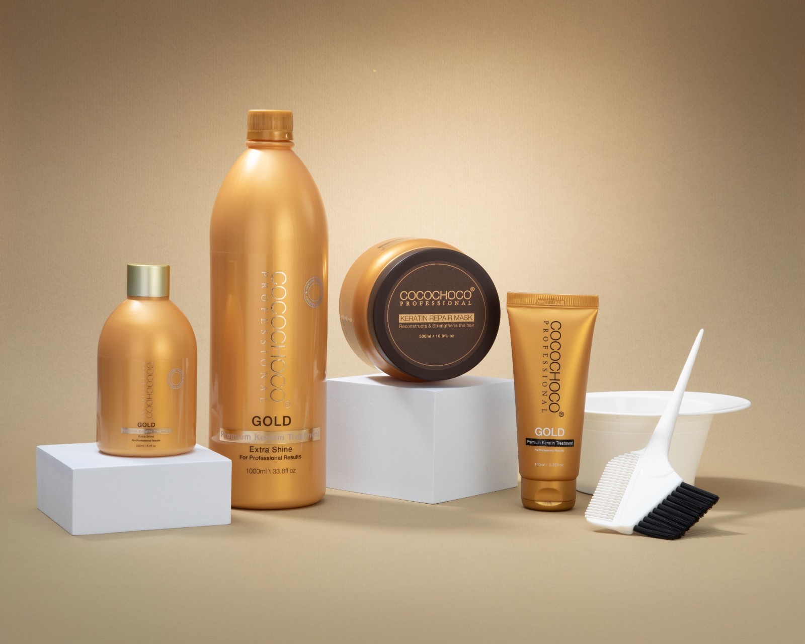 ❤❤ COCOCHOCO Pro GOLD Keratin Straight Hair Brazil Salon Style Treatment 100ml