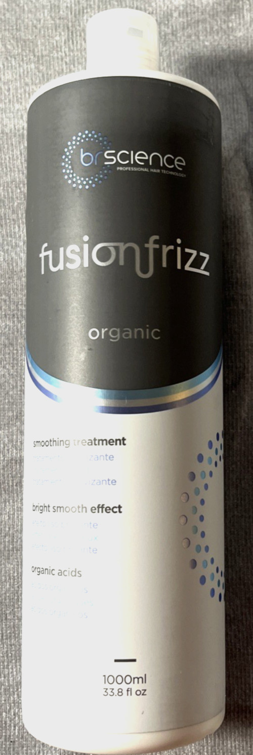 Brscience Fusion Frizz Keratin Smoothing Treatment Organic 1000 ml 33.8 fl oz