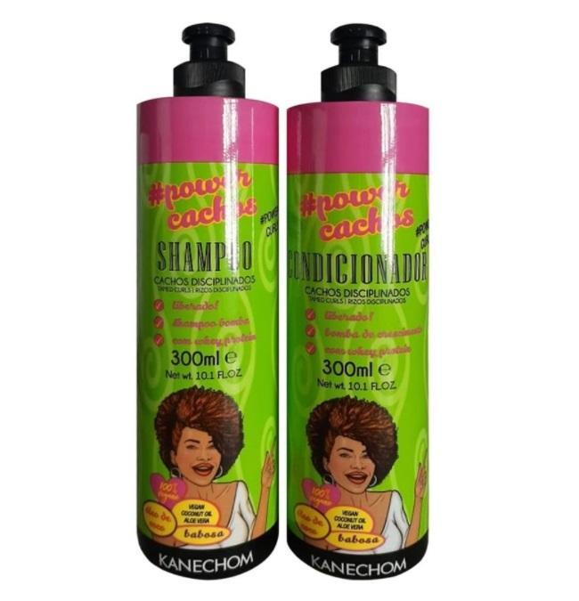 Power Cachos Disciplined Curls Aloe Vera Whey Protein Kit 2x300ml – Kanechom