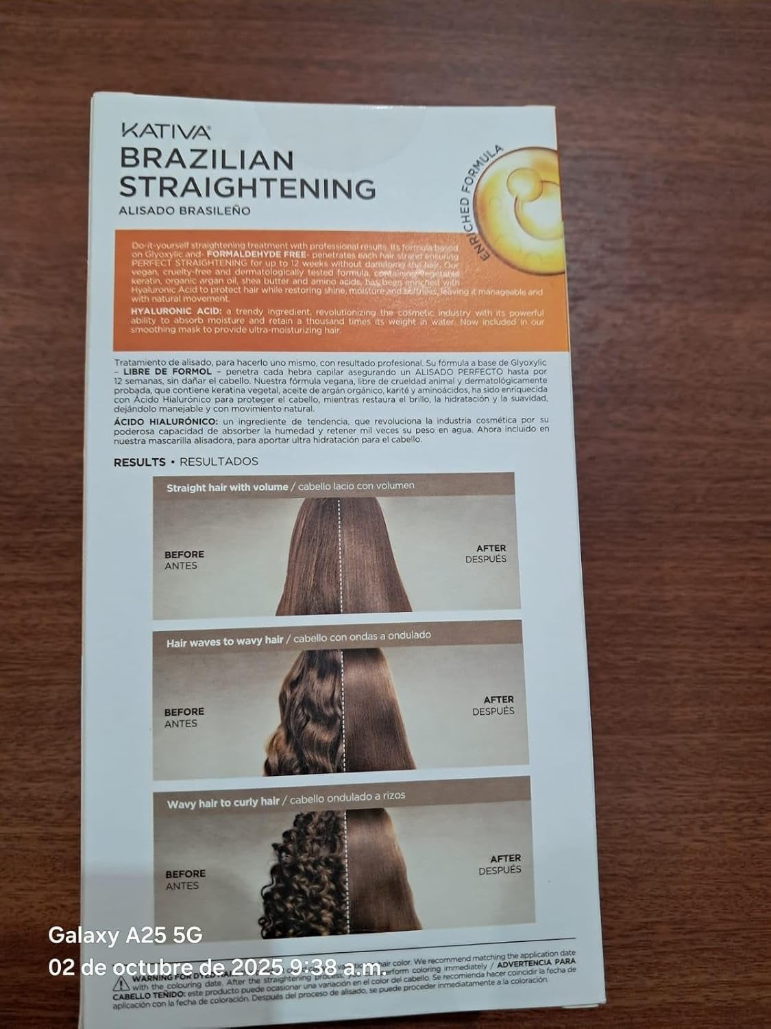 Brazilian Straightening Kit 12 Weeks of Home Use Professional with Organic Argan