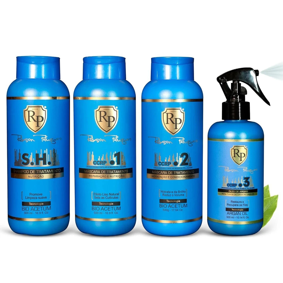 Robson Peluquero CCRP 4 Steps Professional Hair RP Reconstruction e Restoration