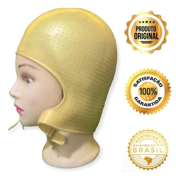 Micro Strong Golden Silicone Cap 2000 Holes by Robson Peluquero