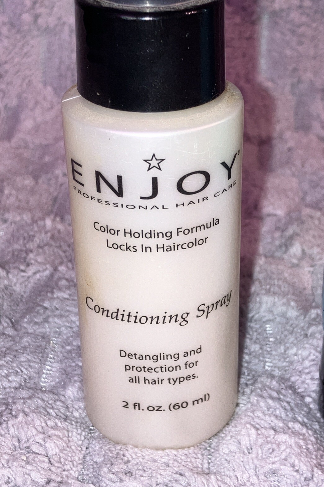 Lot Of 3- ENJOY Conditioning Spray,Texture Cream&Instant Reconstructor 2 Oz Each