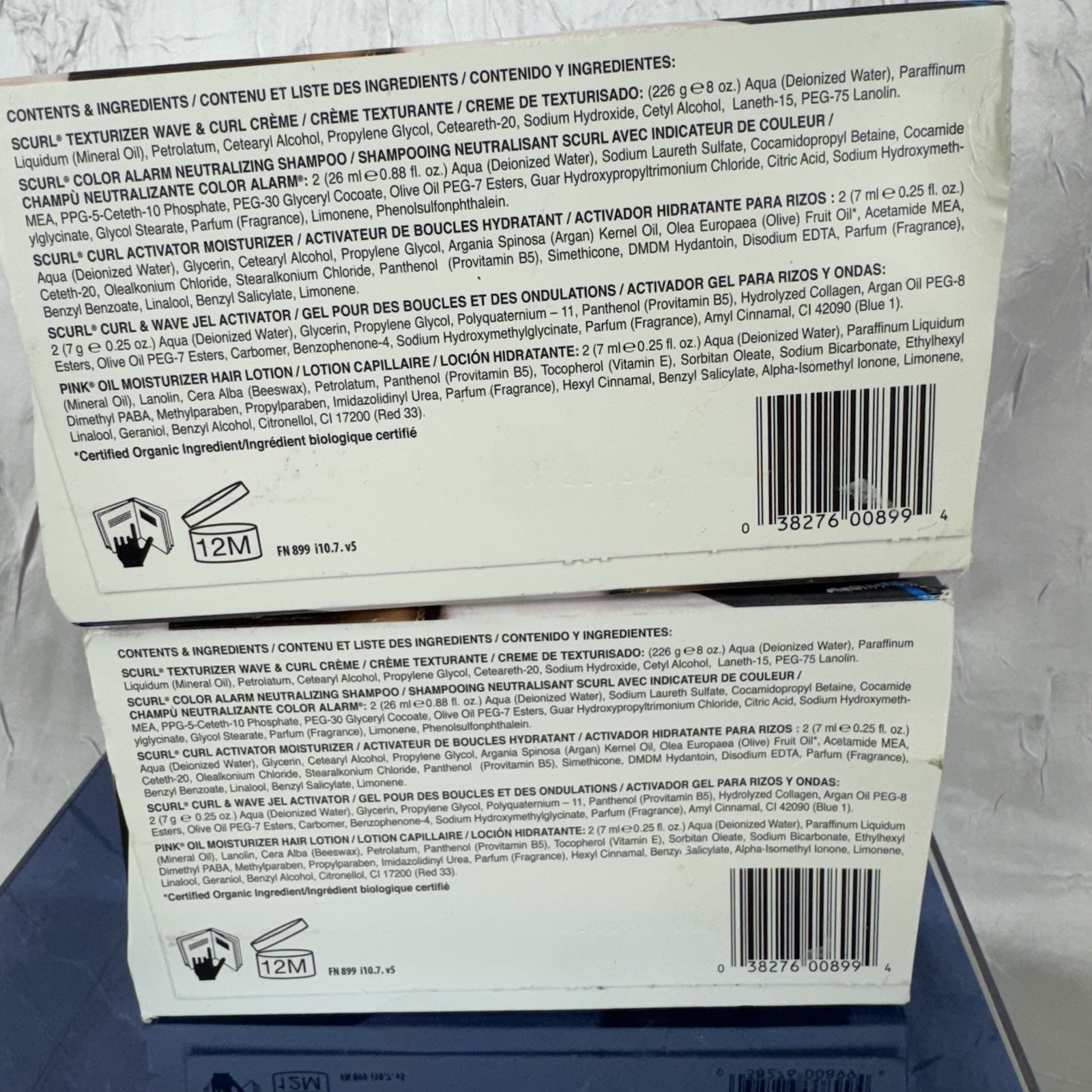 Lot Of 2 SCurl Texturizer Kit Regular Strength 2 Applications Each
