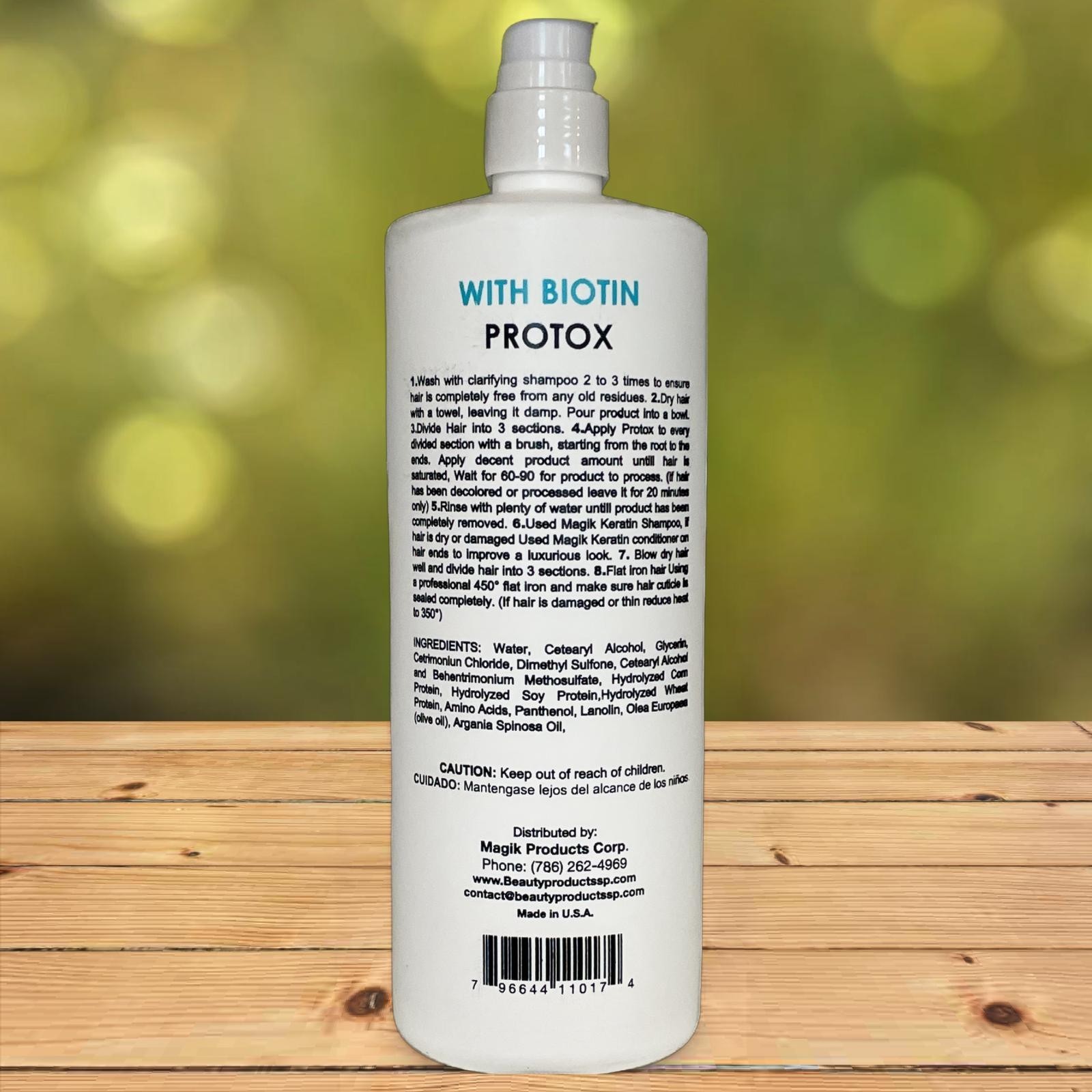 Protox 4 Hair (CAPILAR SURGERY BTX) Healing System with Biotin), Cirugia Capilar