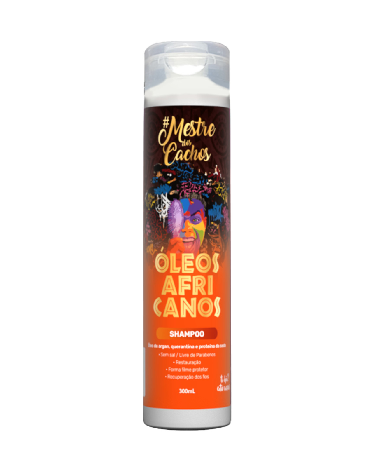 Mestre dos Cachos African Oils Kit – Deep Hair Nutrition, Shine & Curl Repair