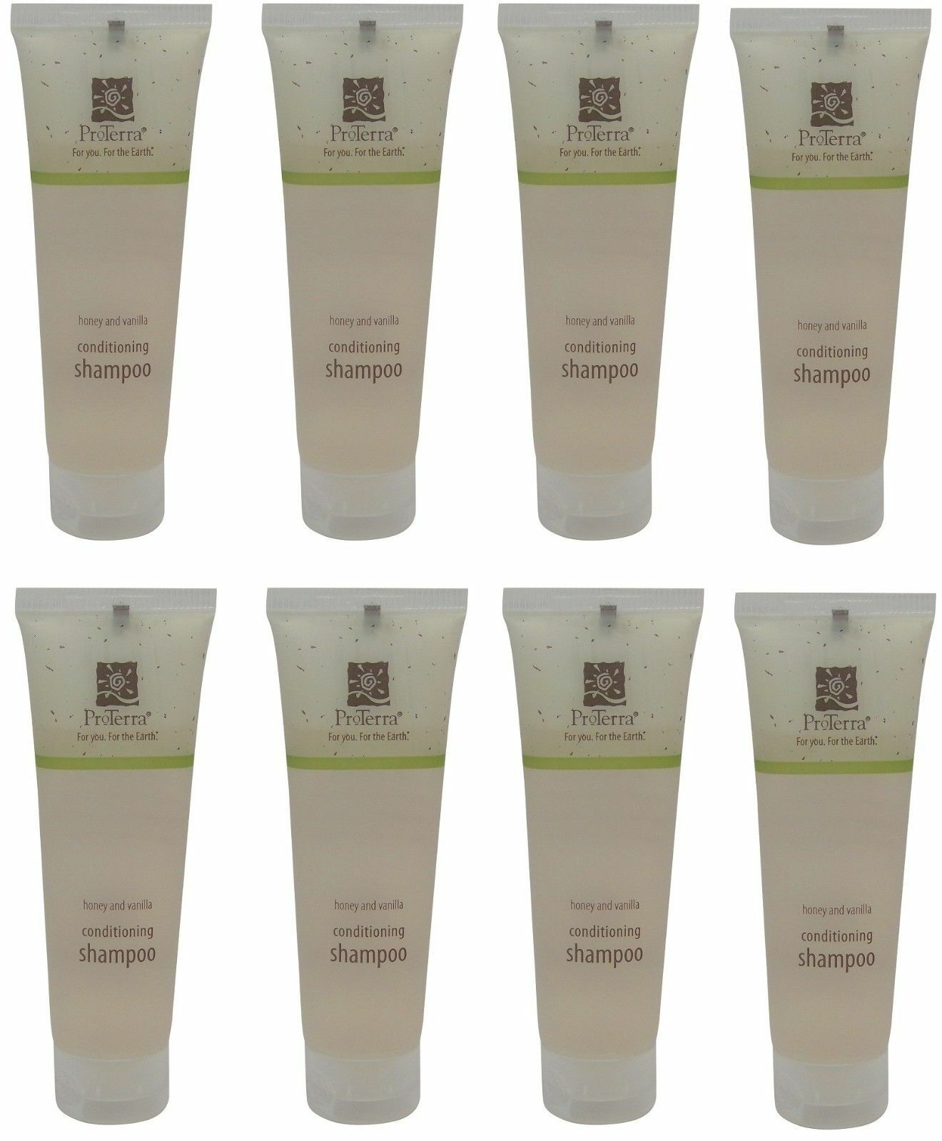 Proterra Honey & Vanilla Conditioning Shampoo Lot of 8 ea 1oz Total of 8oz