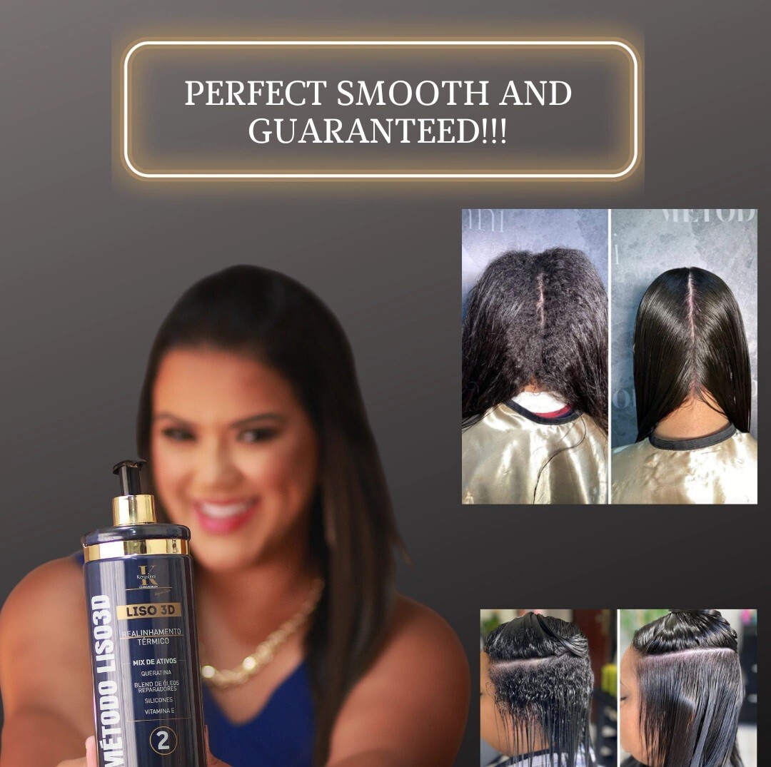 Kerastinni Keratin Liso 3d Method Set Shampoo Detox + Reducer – 33.8oz