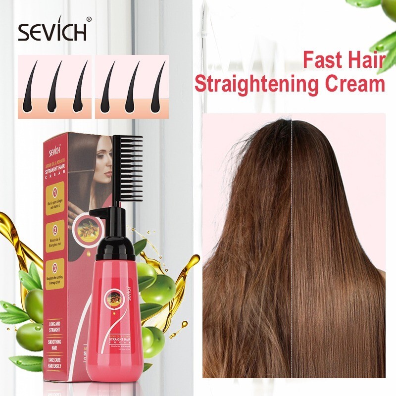 Keratin Treatment Hair Fast Smoothing Collagen Hair Straightening Cream Woman