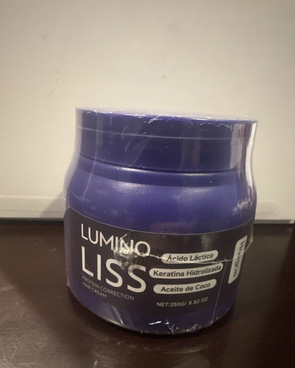 Lumino Liss Protein Correction Hair Cream 8.82 Oz Sealed