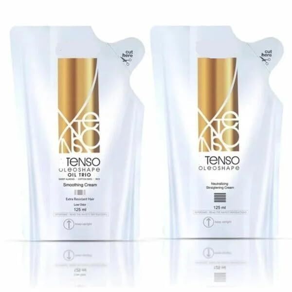 L’Oreal Paris XTenso Moisturist hair straightening cream+ Neutralizer 125ml each