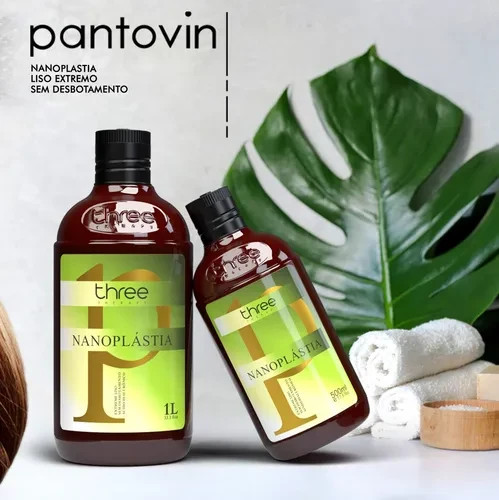 Pantovin Progressive Nanoplasty 1L + Mask Btx Nanoplasty 500g / Three Therapy