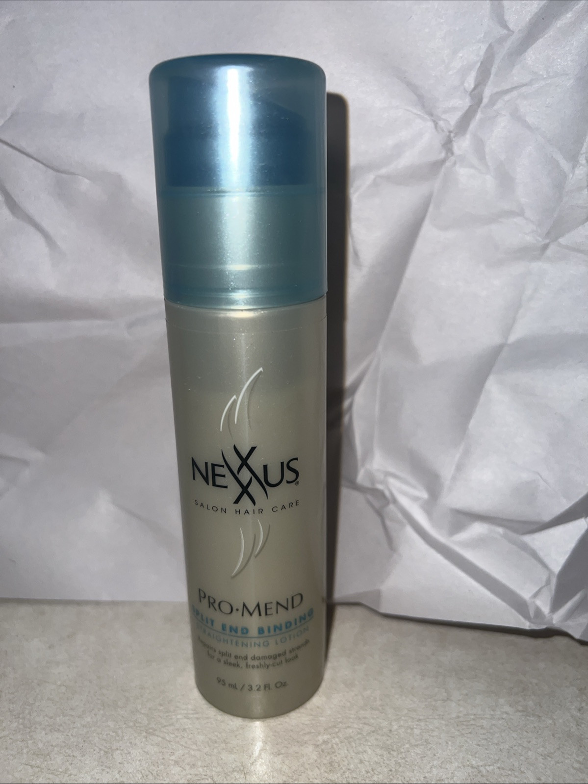 Nexxus Pro-Mend Split End Binding Straightening Lotion Styling Hair Treatment