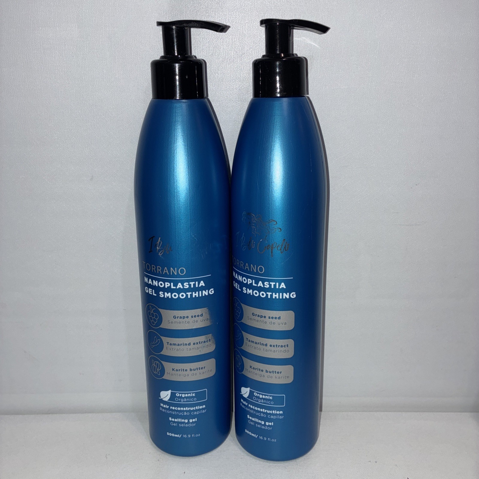 Lot Of 2-Torrano Gel Keratin Hair Treatment, Straightening 16.9fl Oz