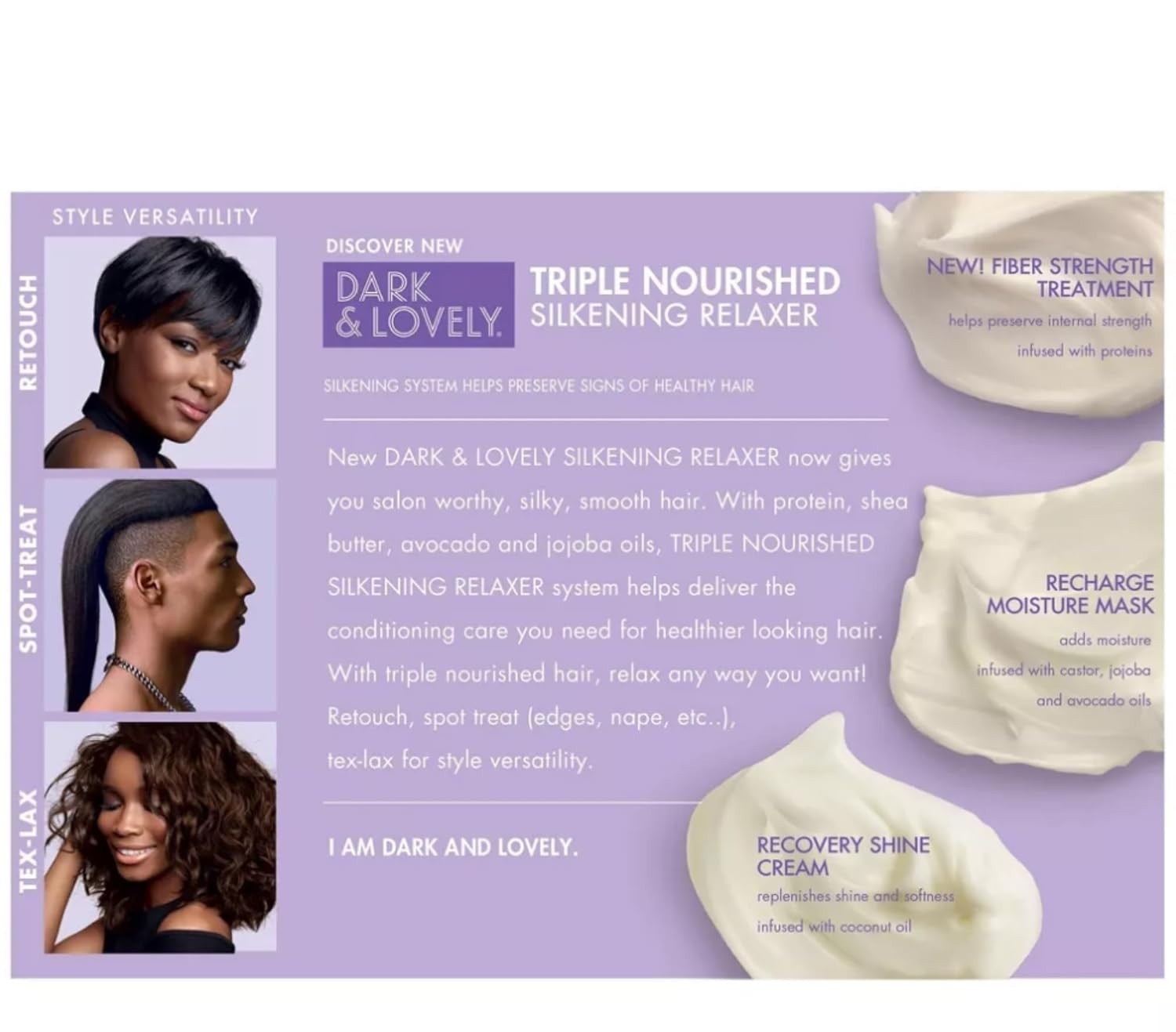 SoftSheen-Carson Dark and Lovely Triple Nourished Silkening Relaxer No-Lye…