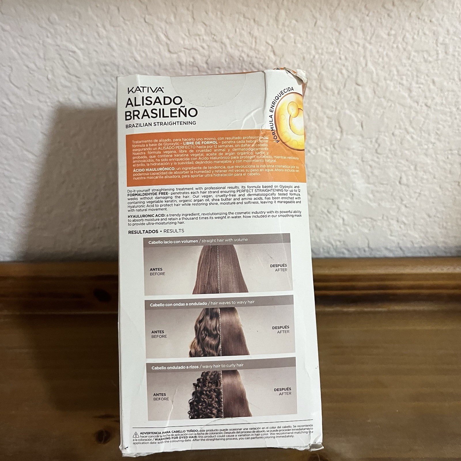 Kativa Brazilian Straightening Kit 12 Weeks of Home Use Professional Keratin