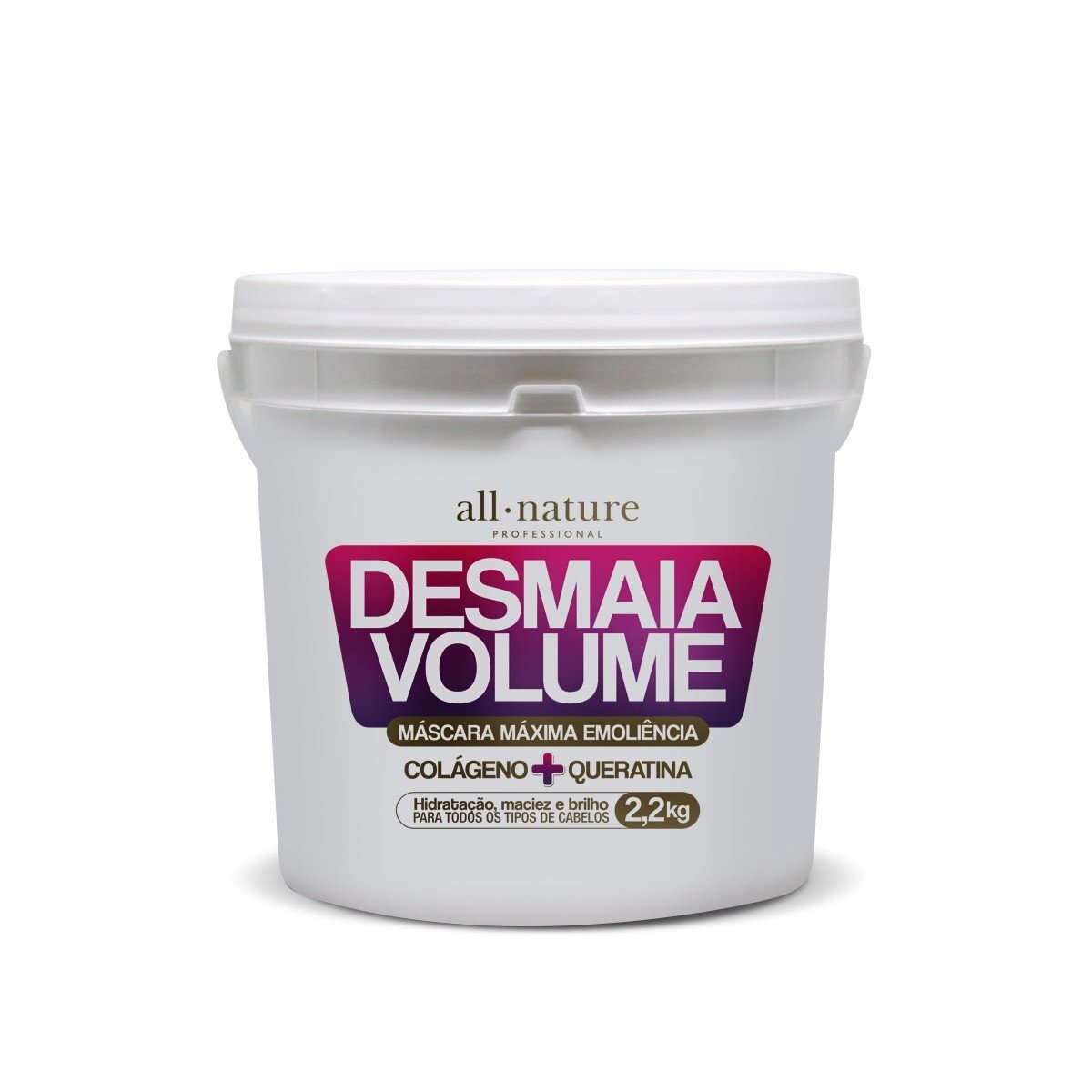 Desmaia Volume Keratin Collagen Maximum Emollience Mask 2,2Kg – All Nature