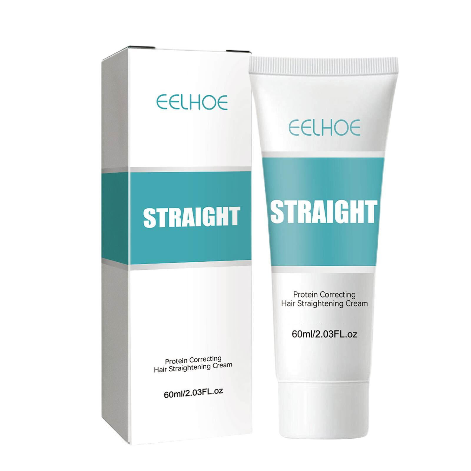 Protein Hair Straightening Cream Silk & Gloss Hair Straightening Cream 60ml USA
