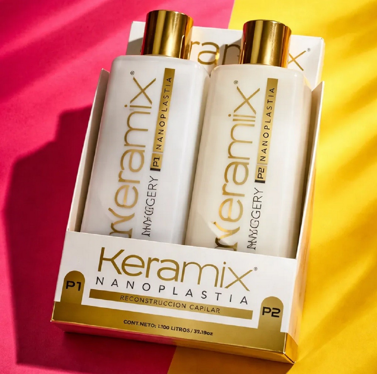 Keramix Hair Surgery Nanoplastia 550ml. Formol-free hair reconstruction.