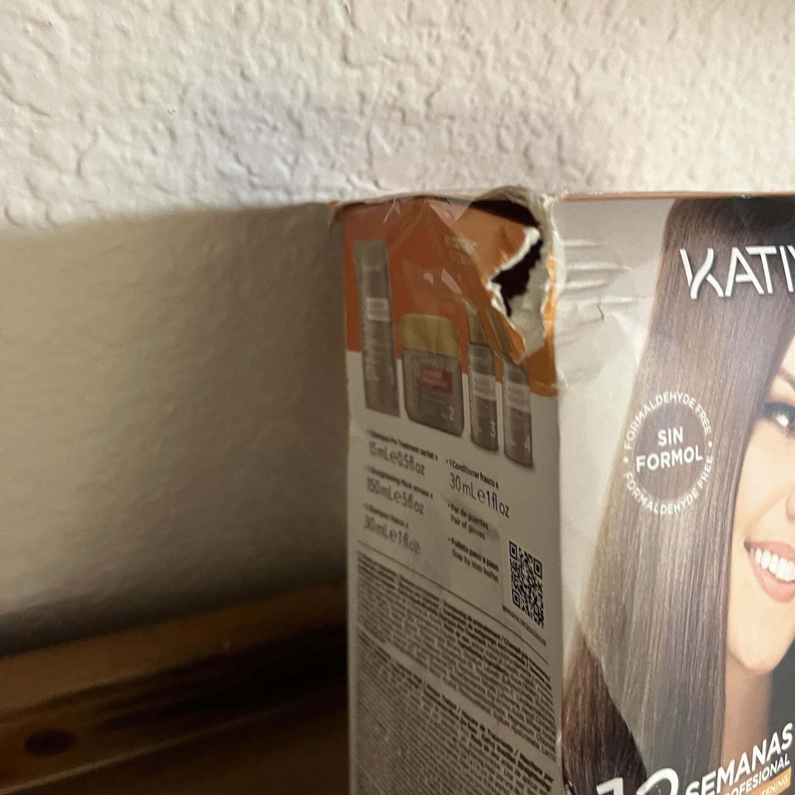 Kativa Brazilian Straightening Kit 12 Weeks of Home Use Professional Keratin