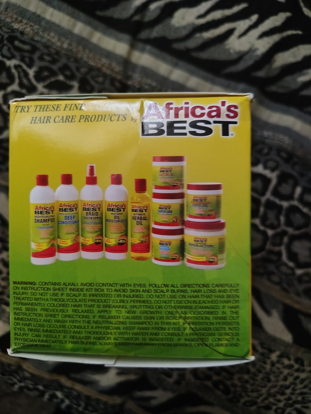 Africa’s Best No-Lye Relaxer System Regular