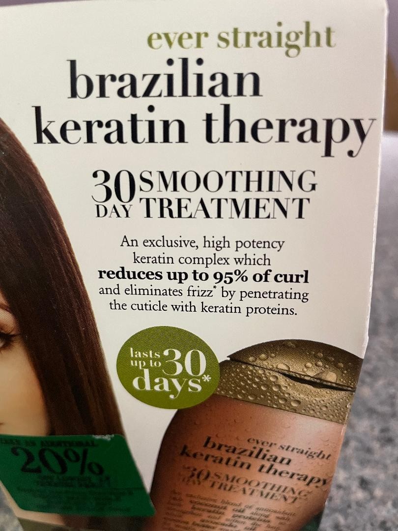 Ever Straight~Brazilian Keratin Therapy~30 Day Smoothing Treatment~NOS
