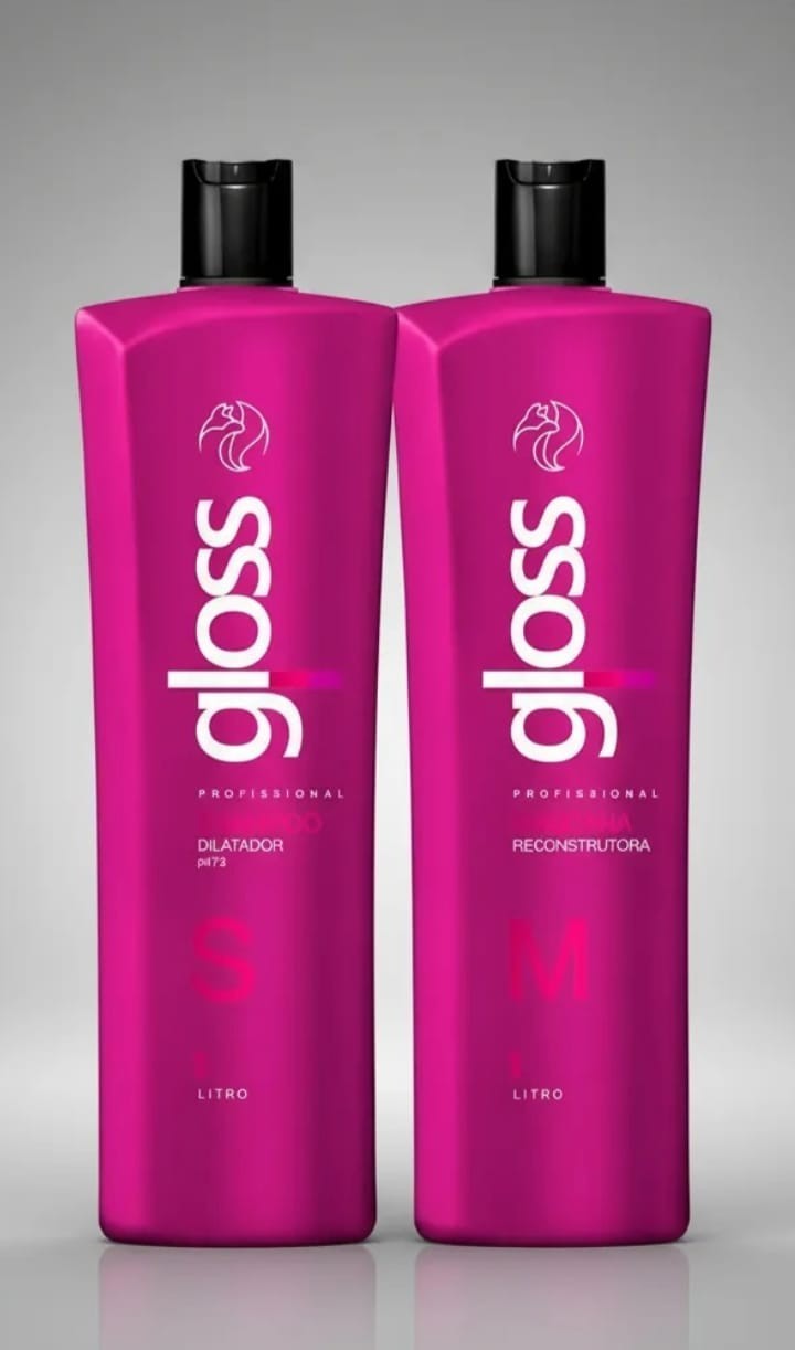 Fox Gloss Treatment Hair Keratin Brazilian 2 X 1 LT. Free Shipping FedEx.