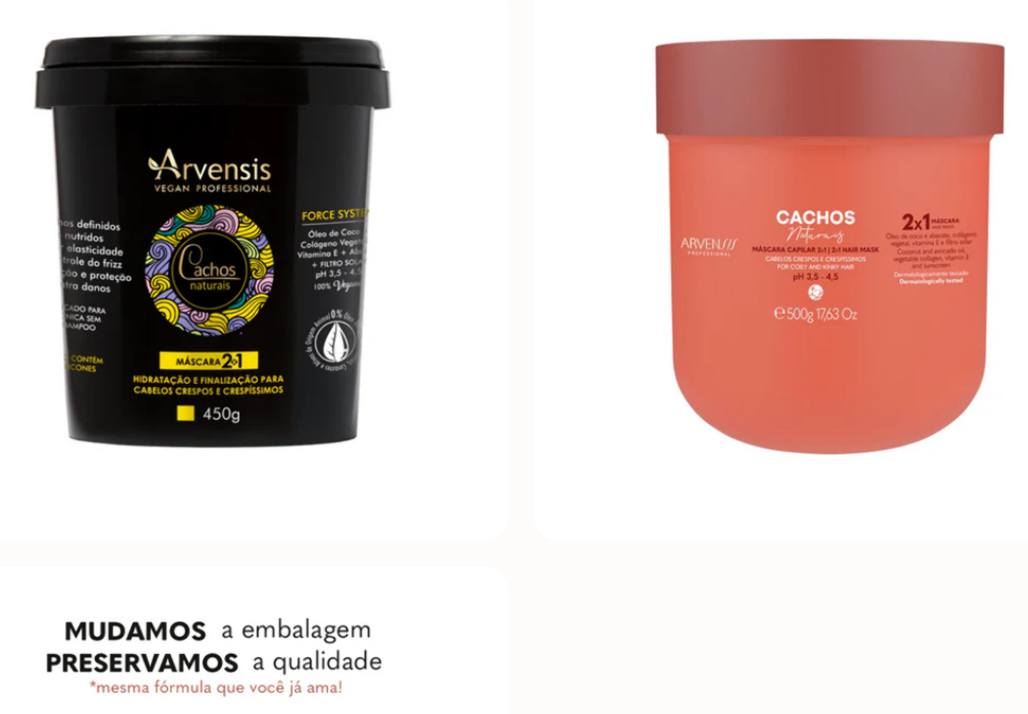 Arvensis Naturalcurls Mask 2 in 1 450g – Arvensis