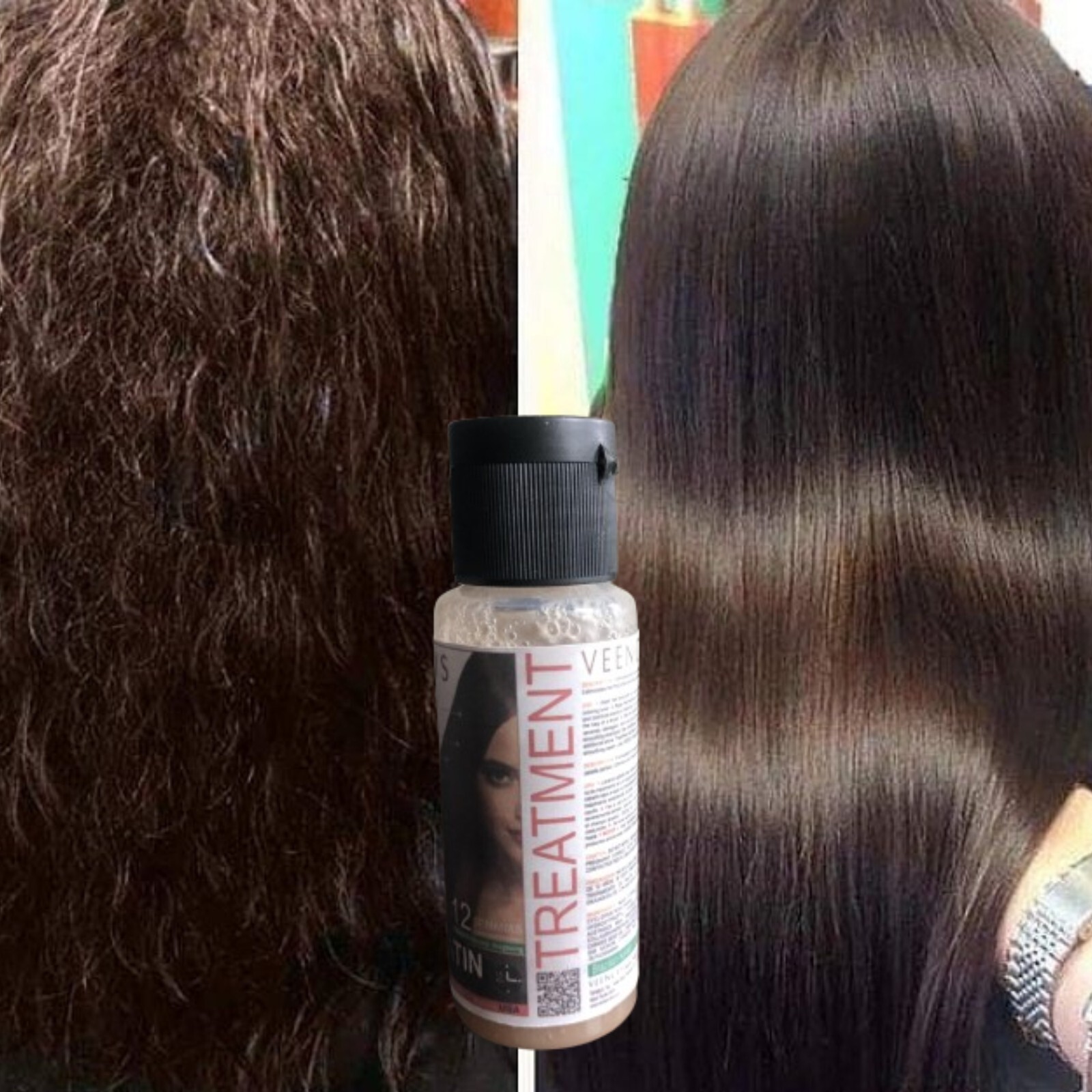 Original Brazilian Keratin Smoothing, Professional Chocolate Treatment, 60 ml