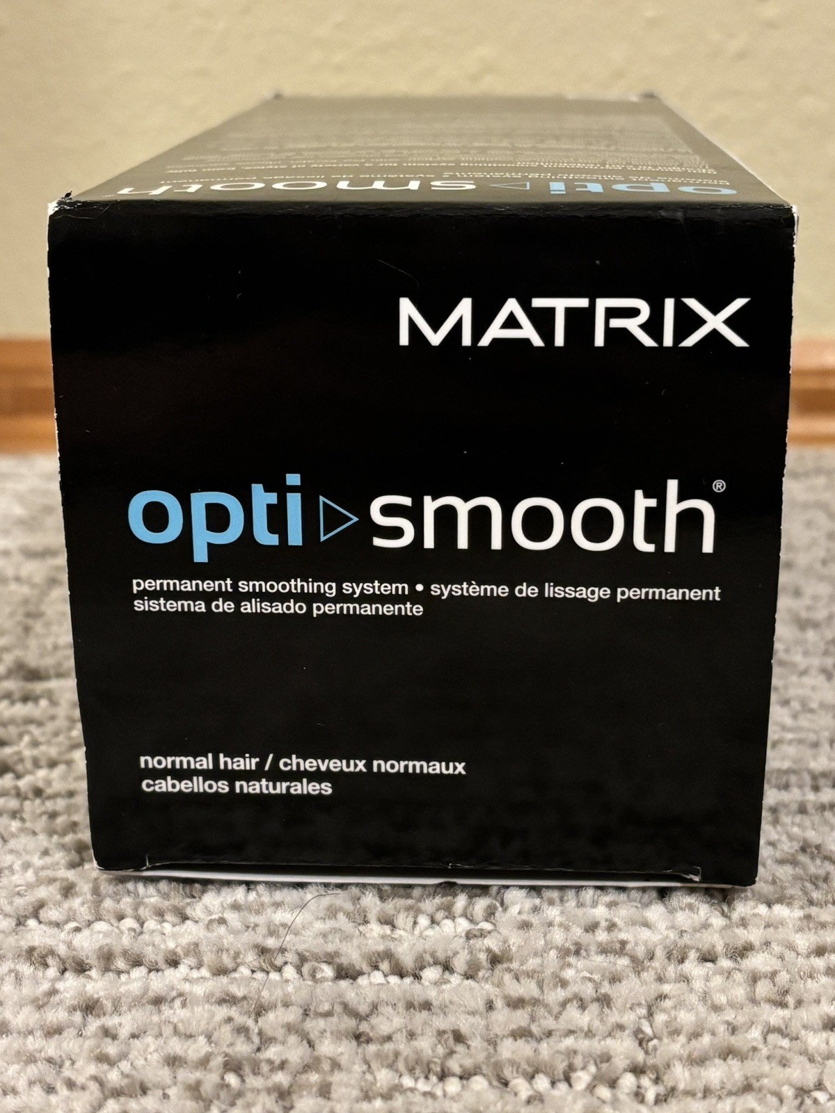 Matrix Opti Smooth Permanent Smoothing System Normal Hair 2 Applications