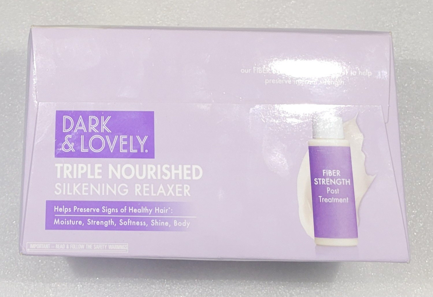 DARK & LOVELY Regular Triple Nourished Silkening Relaxer Preserves Healthy Hair