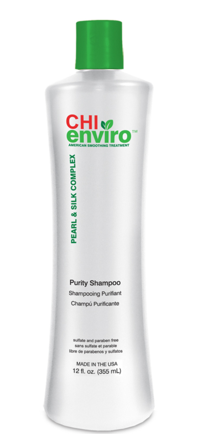 Chi Enviro Smoothing treatment highlight, colored, virgin, Shampoo, You choose.