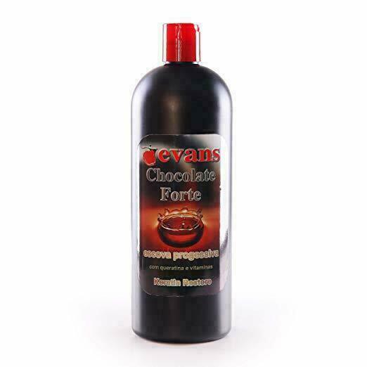 evans BRAZILIAN KERATIN Treatment CHOCOLATE Restore w/ Vitaminas 1 Litre Brazil