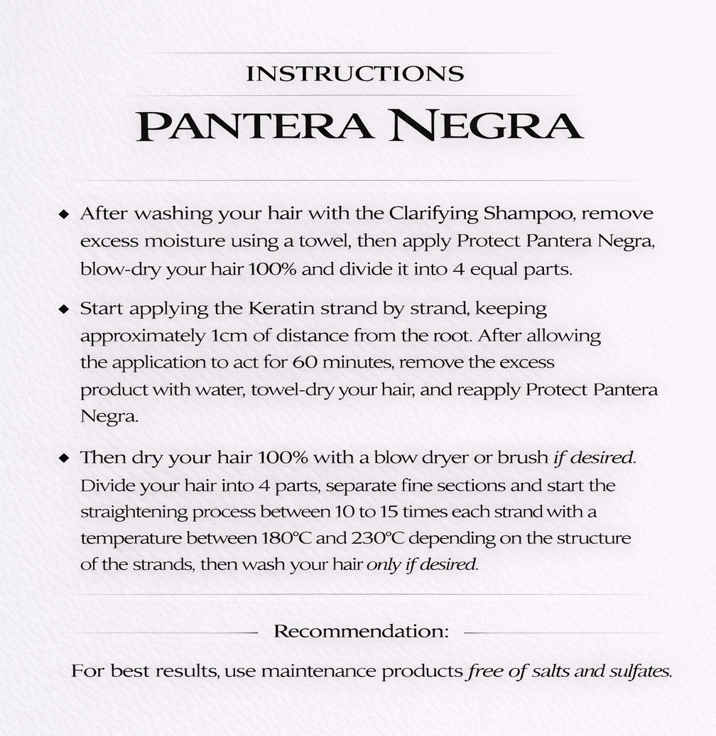 Pantera Negra Black Panther Smooth Hair Keratin Kit 2 Itens – Ana Paula Carvalho