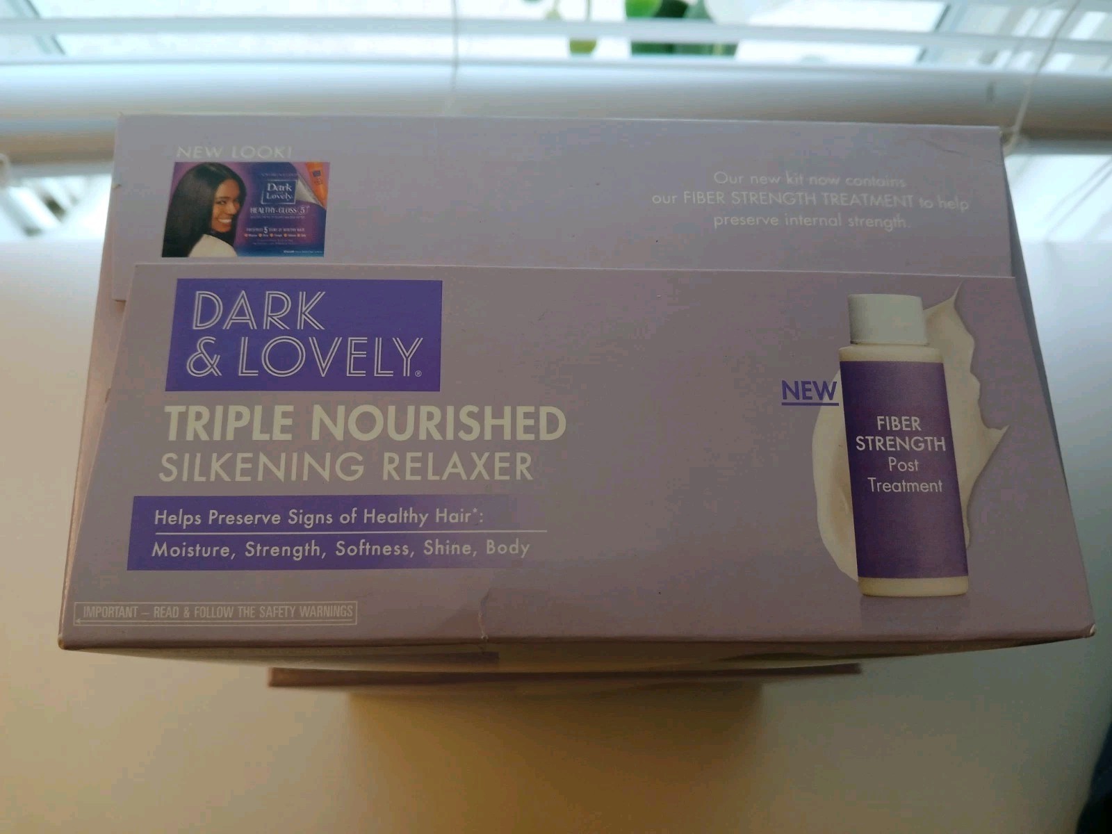 Dark and Lovely Triple Nourished Silkening Relaxer Kits NIB Qty 2