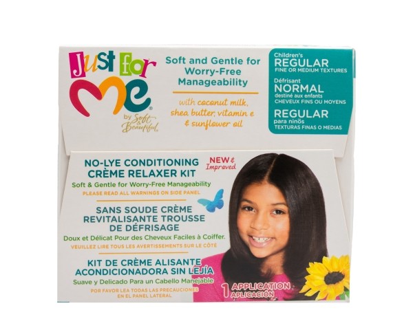Just for Me Conditioning Creme Relaxer – 1 application – Regular