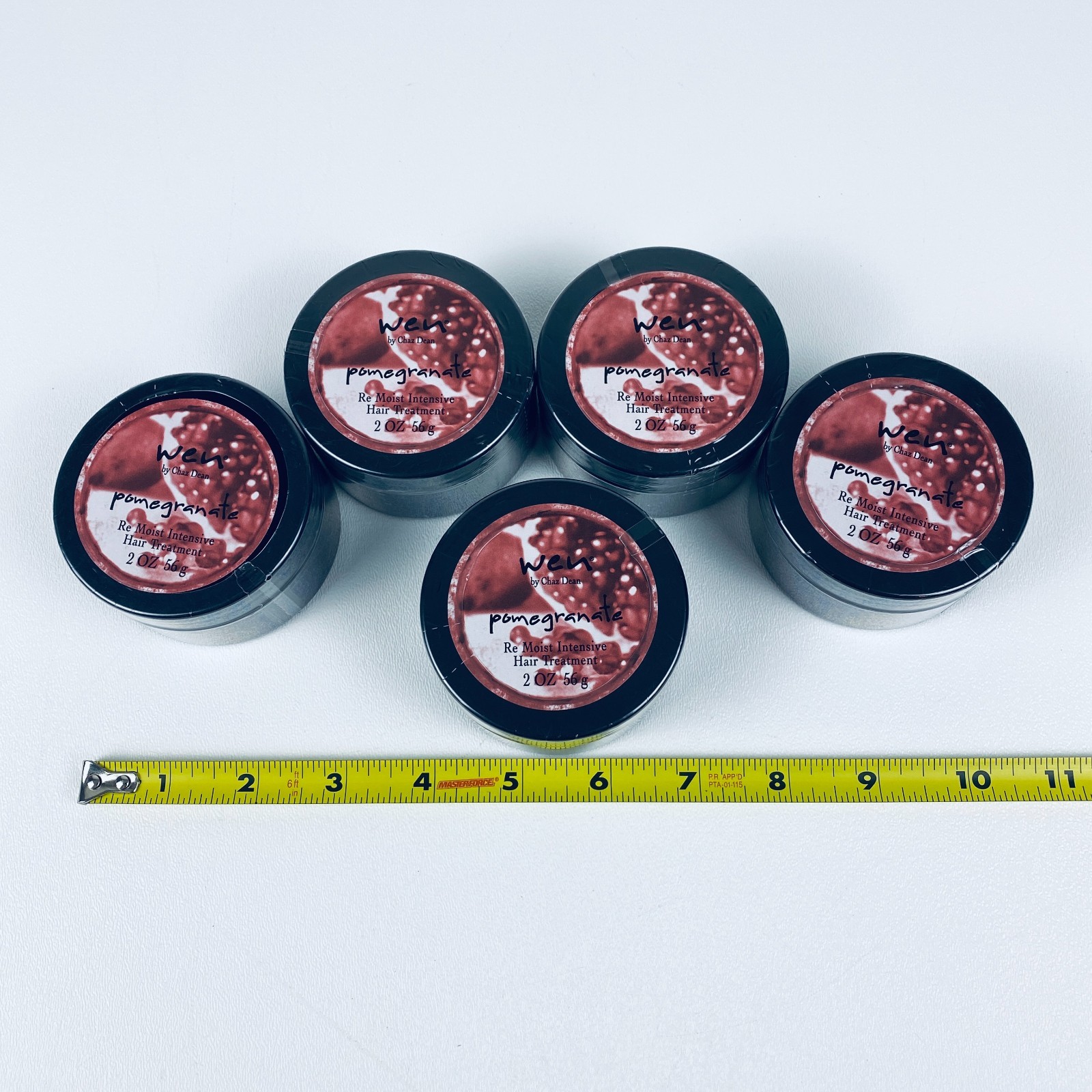 WEN Pomegranate Re Moist Intensive Hair Treatment SEALED Lot of Five 2 oz = 10oz