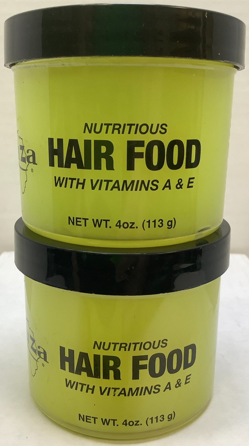 Kuza Hair Food With Vitamins A & E, 4oz, Pack of 2