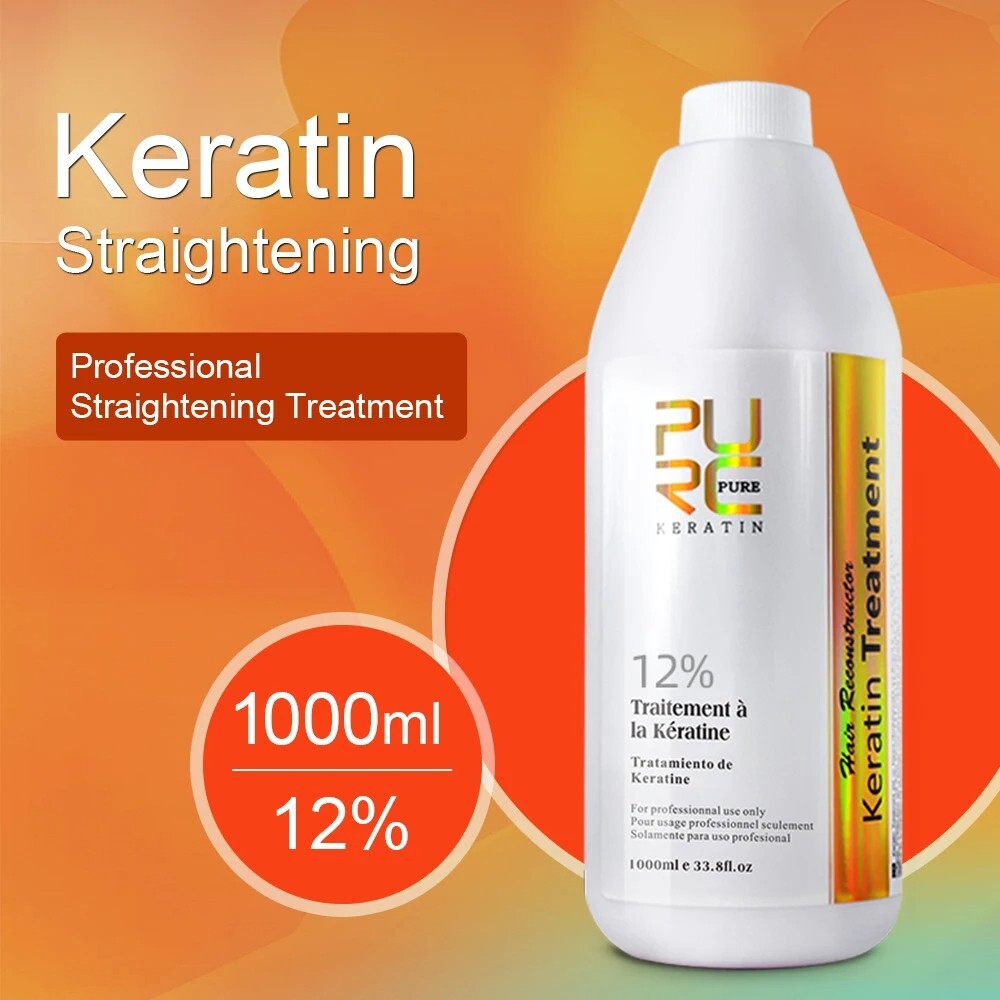 12% Brazilian Keratin Dry Frizzy Damaged Hair Straightening Repair Treatment