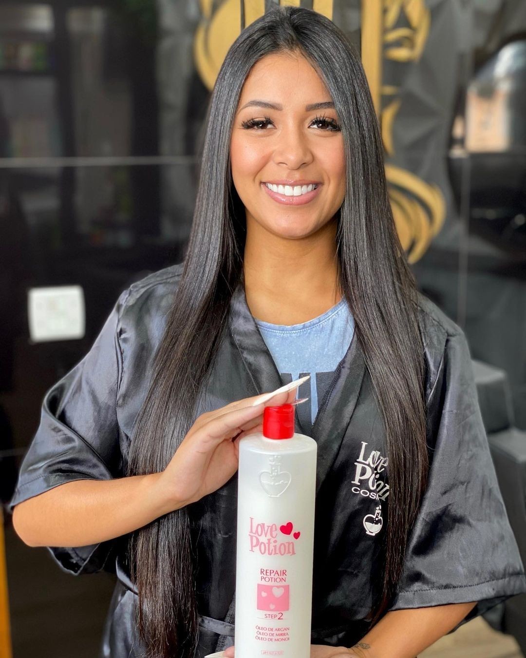 Brazilian Keratin Love Potion Repair Kit (Includes Shampoo + Repair Formula)