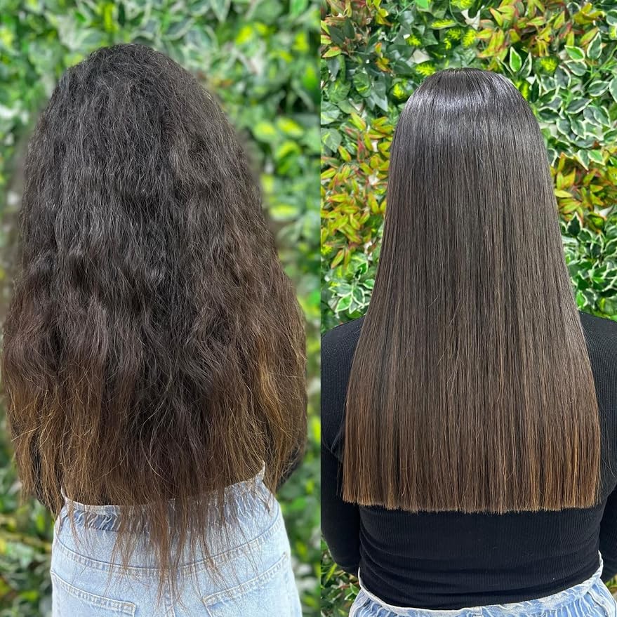 Brazilian Keratin Hair Straightening and Smoothing Blowout Treatment Professi…