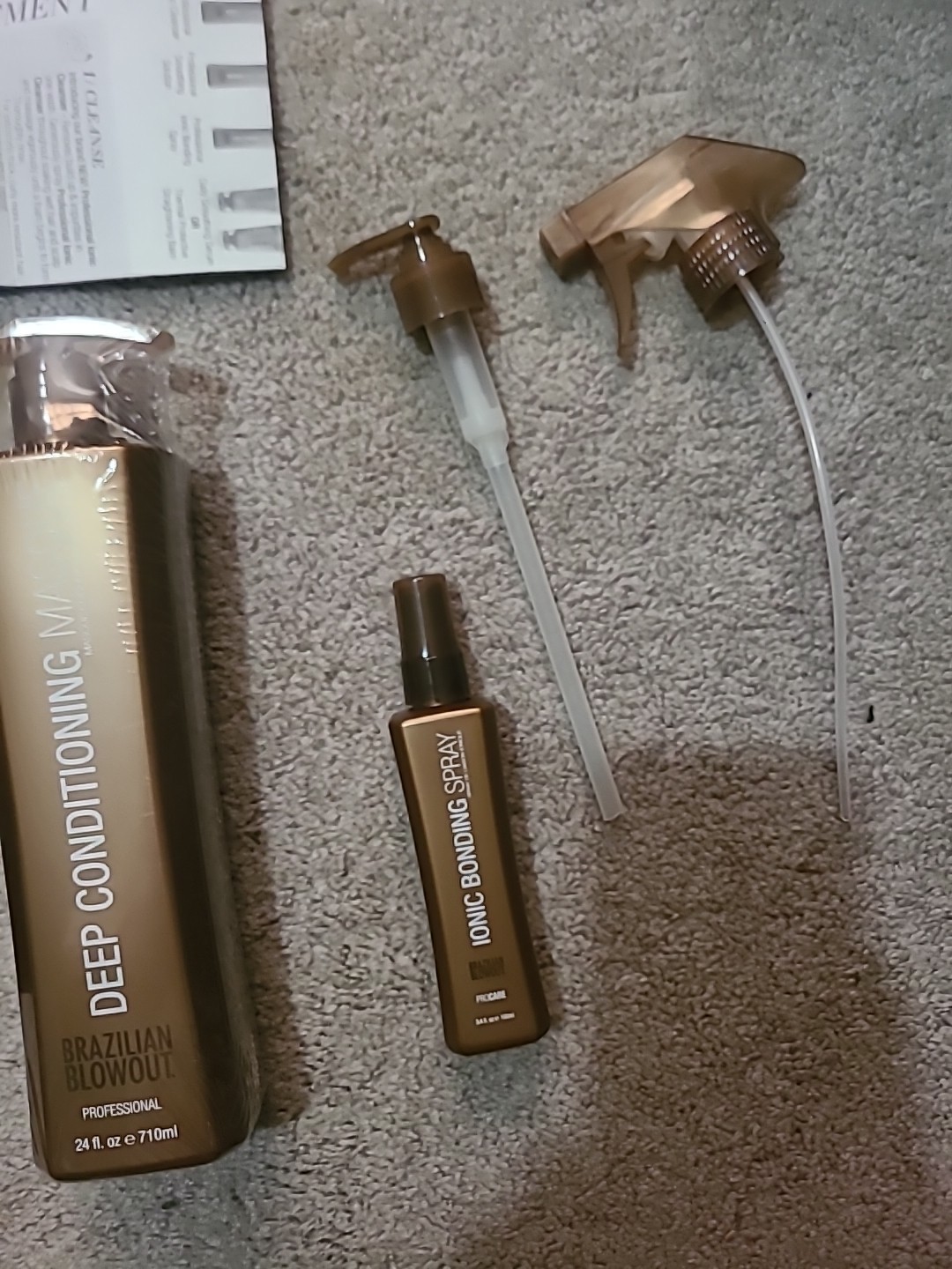 Brazilian Blowout 1,2,3 And Deep Conditioning Masque
