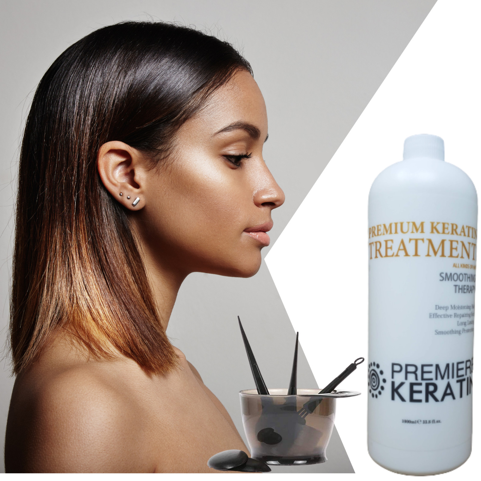 Professional Brazilian Complex Blowout Straightening For Silky Smooth Hair 33 Oz