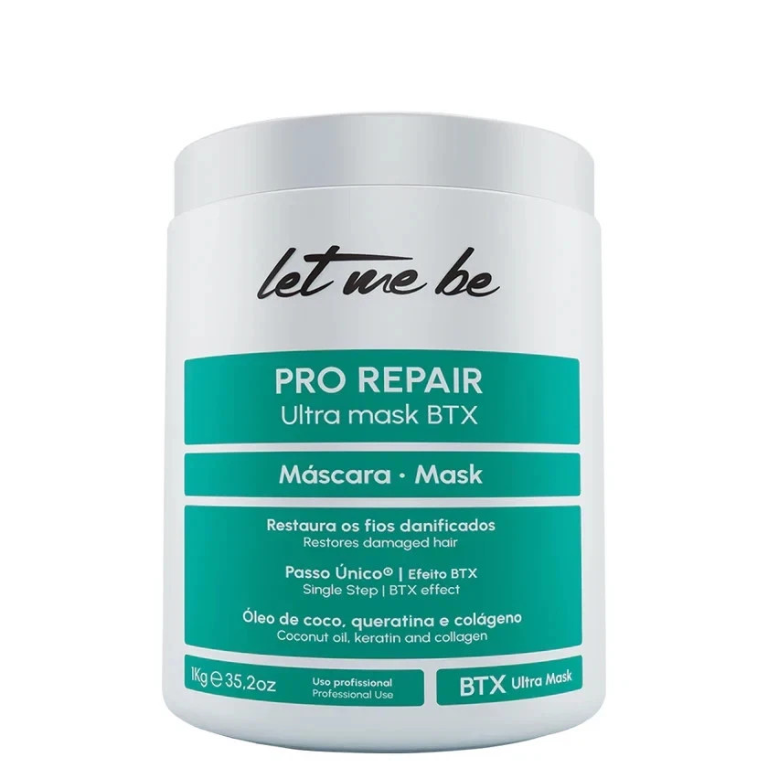 Let Me Be Pro Repair Hair Mask Brazilian Keratin Treatment 1Kg